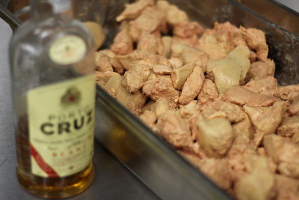 Préparation du foie gras